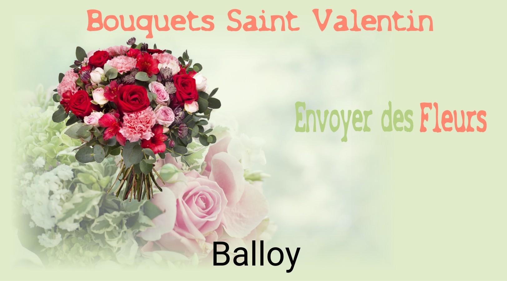 Roses de Saint-Valentin livrées à Balloy